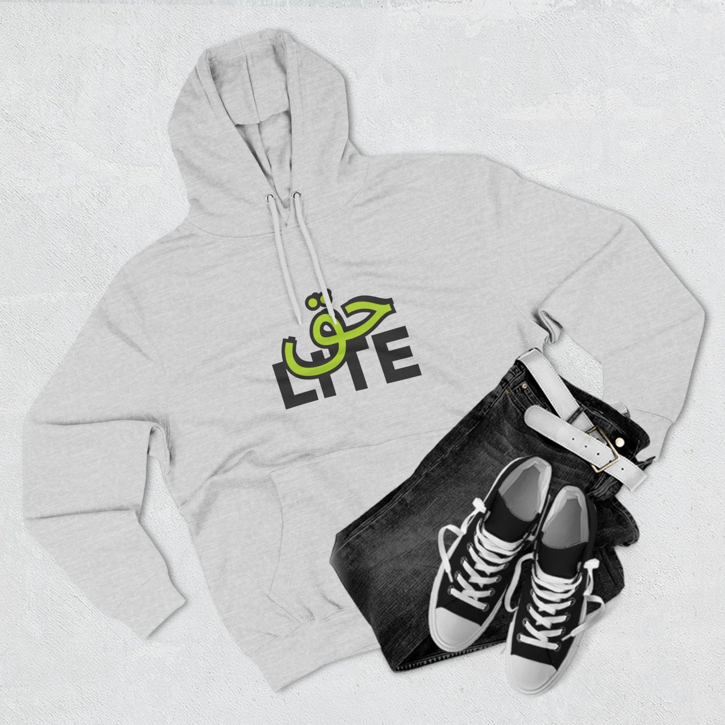 HAQ - LITE | Three-Panel Fleece Hoodie