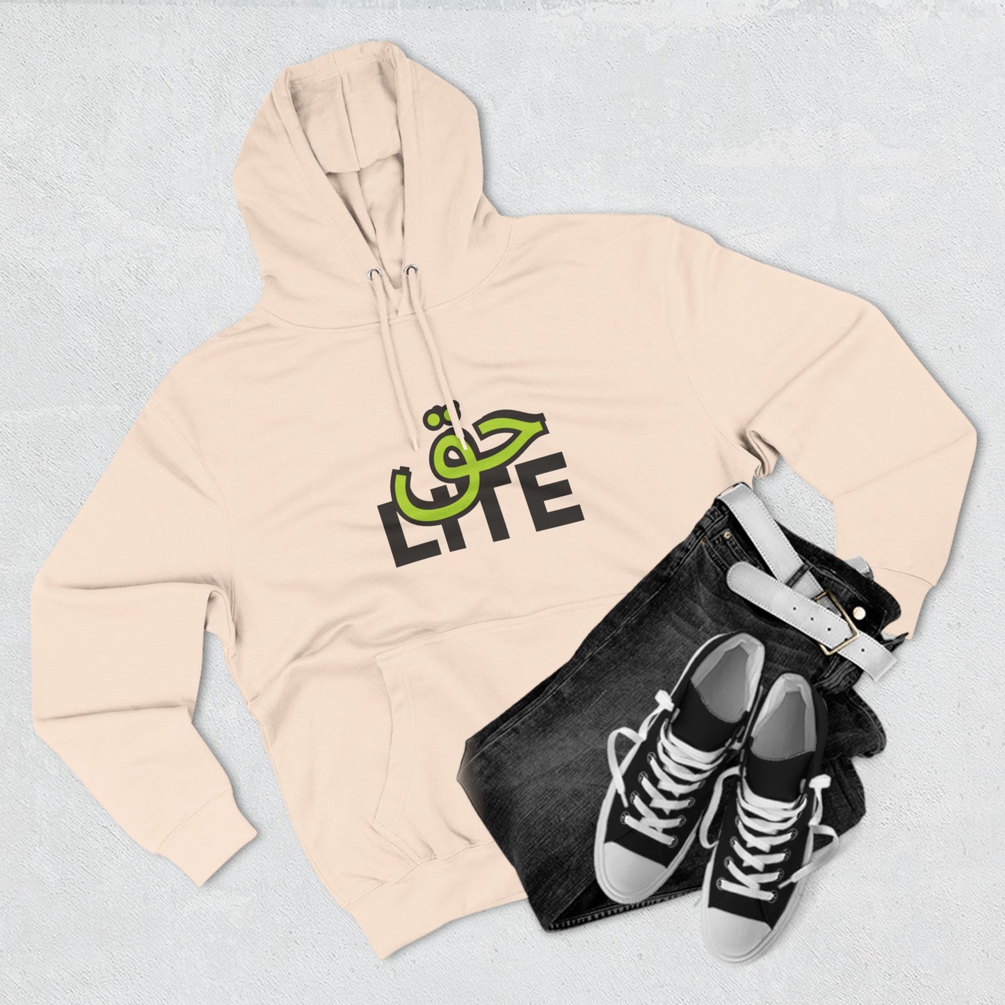 HAQ - LITE | Three-Panel Fleece Hoodie