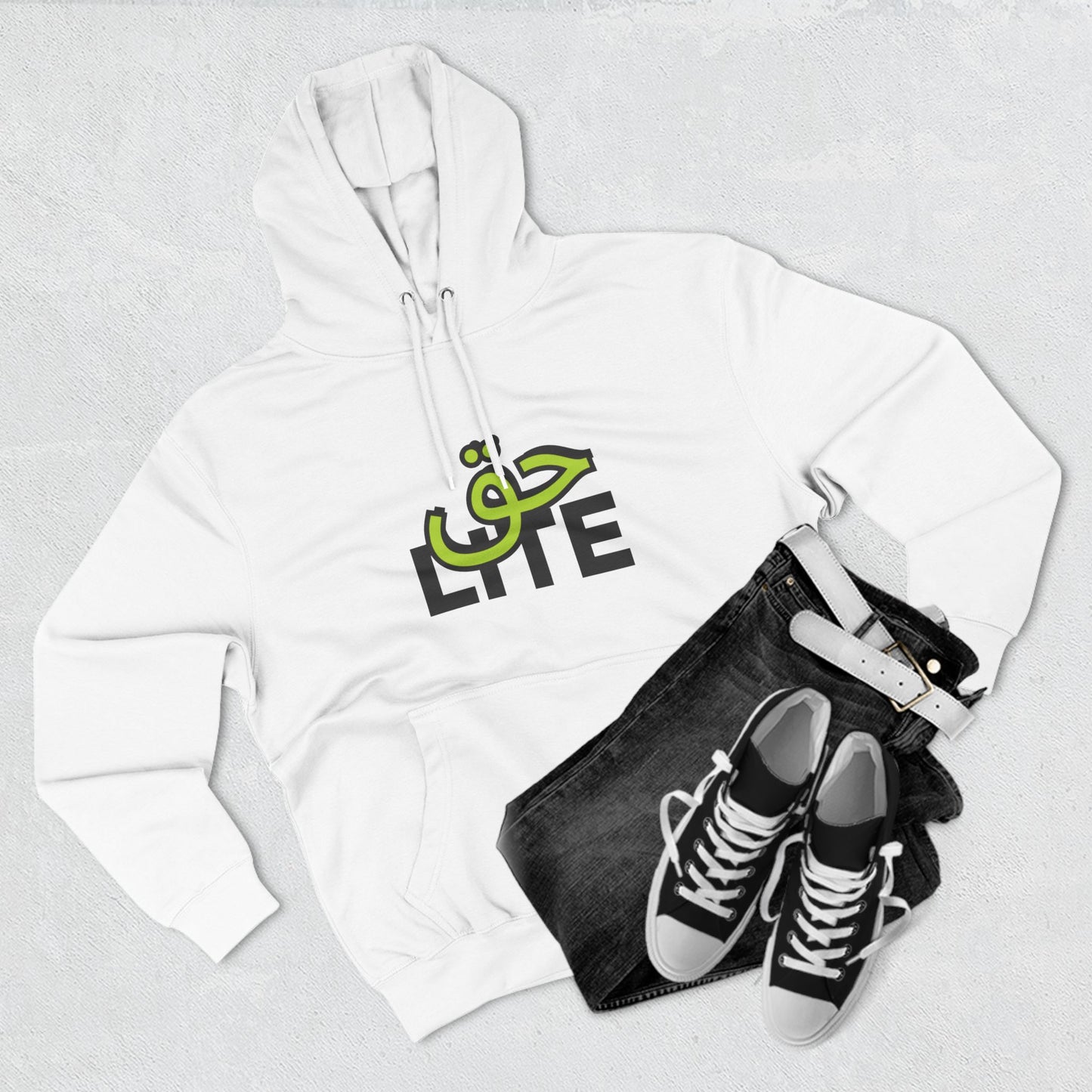 HAQ - LITE | Three-Panel Fleece Hoodie